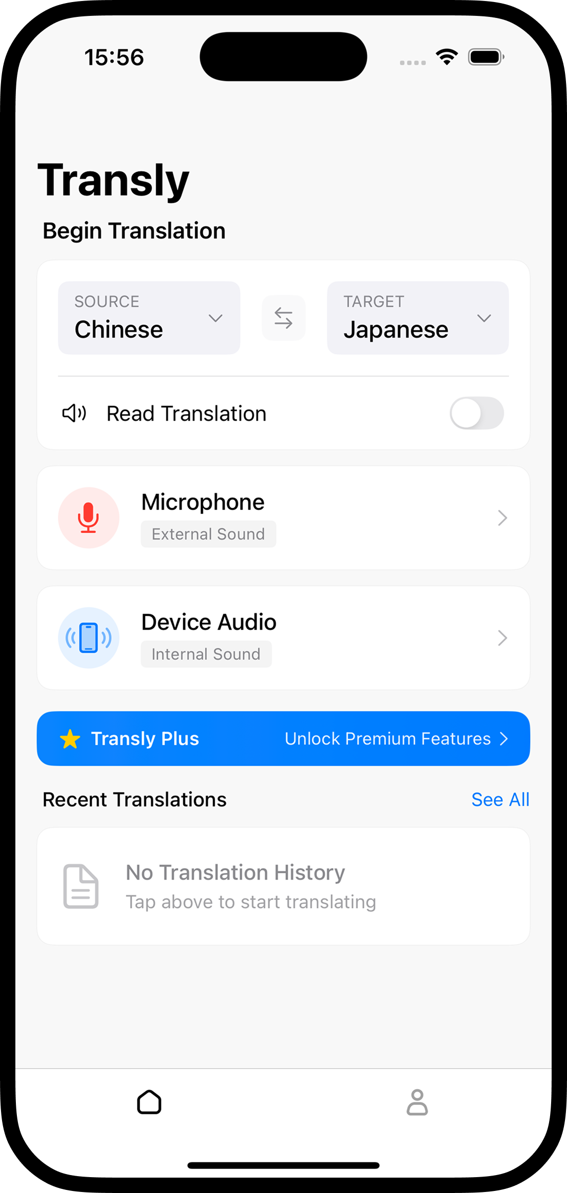 Transly应用截图 1